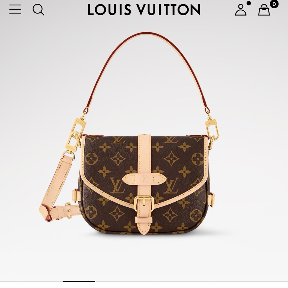 Louis Vuitton Saumur BB Monogram Crossbody Bag - Picture 12 of 13